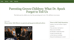 Desktop Screenshot of grownchildren.net