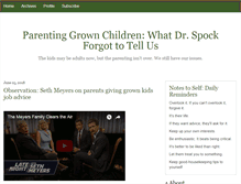 Tablet Screenshot of grownchildren.net